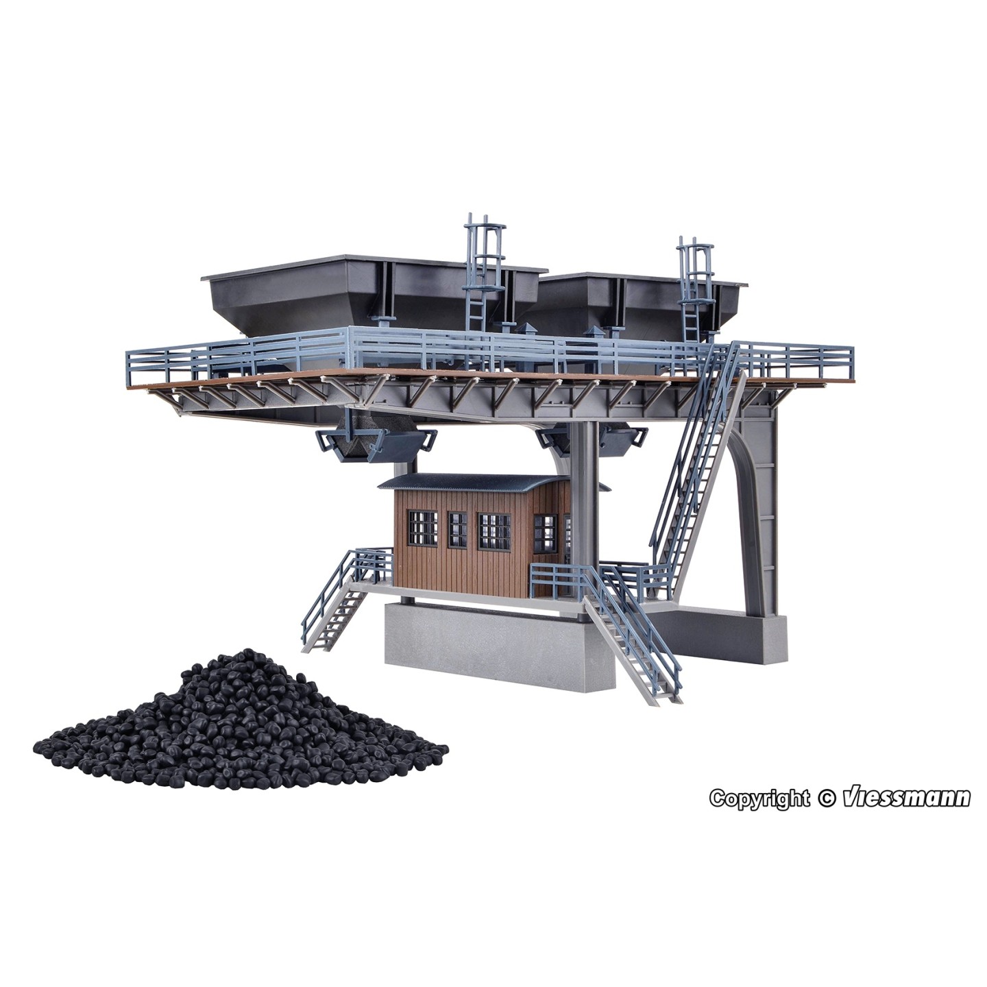 ESTACION GRANDE DE CARGA DE CARBON VOLLMER 45720 ESCALA H0
