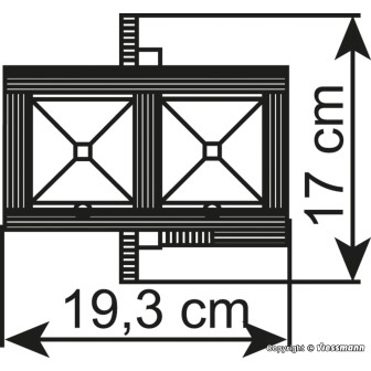 ESTACION GRANDE DE CARGA DE CARBON VOLLMER 45720 ESCALA H0