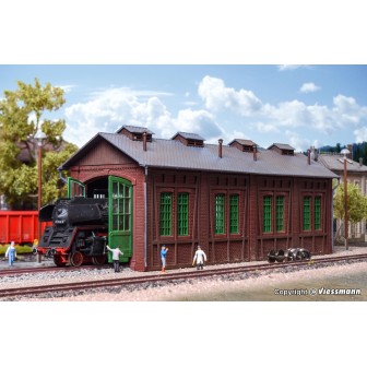 DEPOSITO DE LOCOMOTORA VOLLMER 45763 ESCALA H0