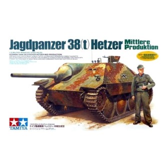 JAGDPANZER 38t HETZER TAMIYA 35285 ESCALA 1/35