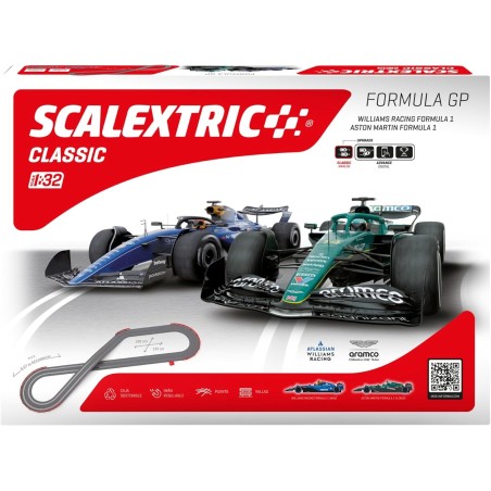 CIRCUITO FORMULA 1 ALONSO Y SAINZ SCALEXTRIC ORIGINAL U10587S500 1/32