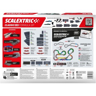 CIRCUITO FORMULA 1 ALONSO Y SAINZ SCALEXTRIC ORIGINAL U10587S500 1/32