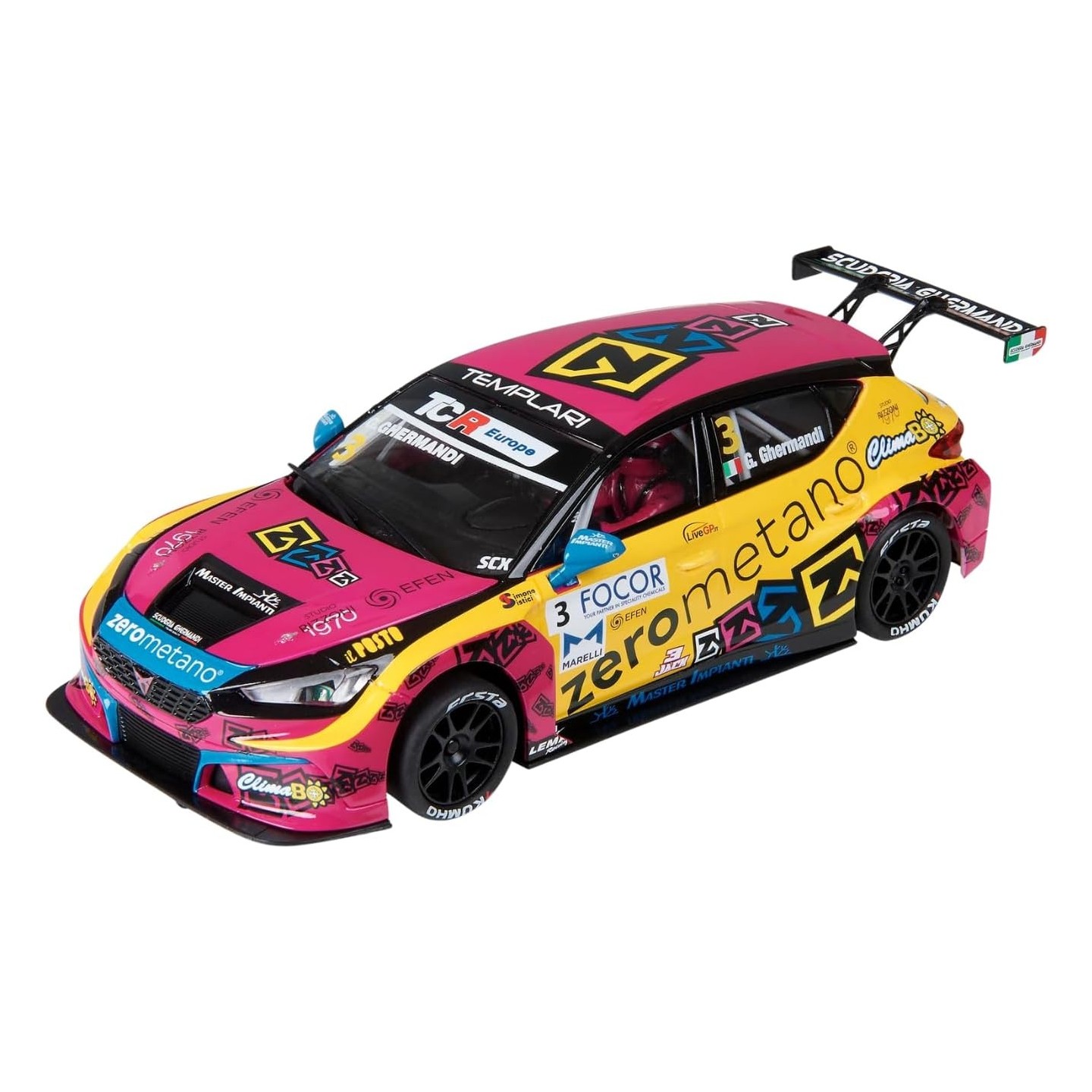 CUPRA LEON COMPETICION - ZERO METANO SCALEXTRIC ORIGINAL U10559S300  1/32
