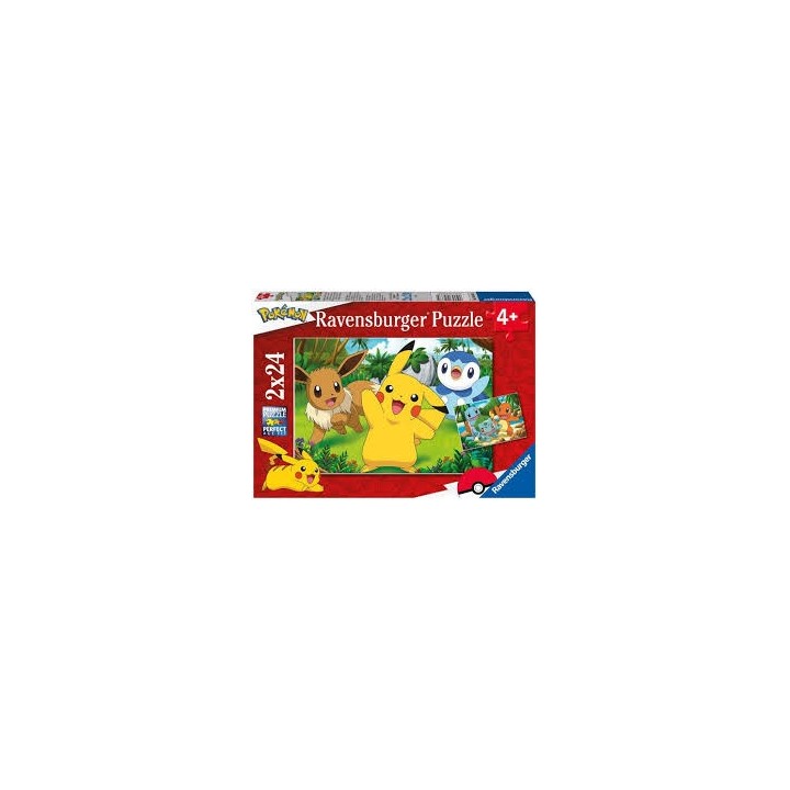 PUZZLE POKEMON 2X24 RAVENSBURGUER 056682