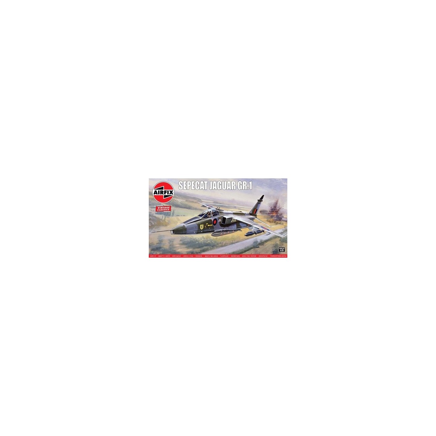 SEPECAT JAGUAR GR.1 AIRFIX A03011V ESCALA 1/72
