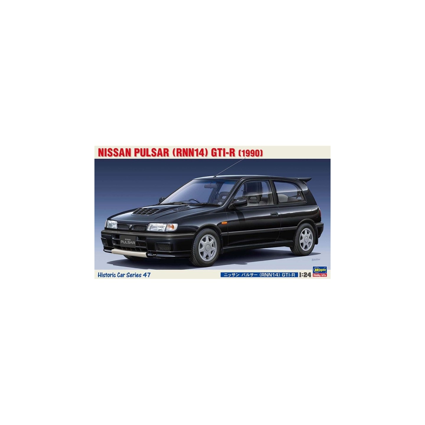 NISSAN PULSAR GTI-R 1990 HASEGAWA 21147 ESCALA 1/24