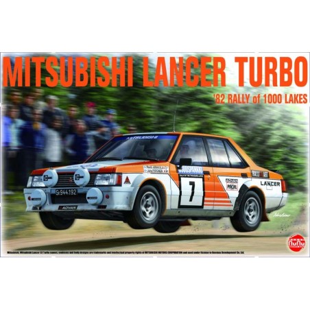 MITSUBISHI LANCER TURBO 1000 NUNU 24018 ESCALA 1/24