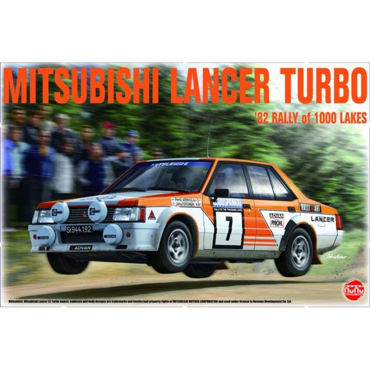 MITSUBISHI LANCER TURBO 1000 NUNU 24018 ESCALA 1/24