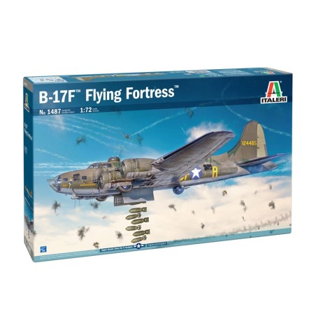 BOMBARDERO B-17F FLYNG FORTRESS ITALERI 1487 ESCALA 1/72