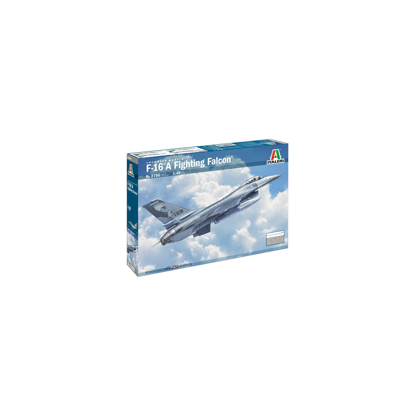 CAZA F-16A FIGHTING FALCON ITALERI 2786 ESCALA 1/48