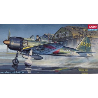 ZERO FIGHTER TYPE 52C ACADEMY 12493 ESCALA 1/72