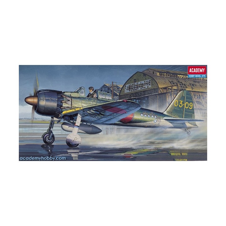 ZERO FIGHTER TYPE 52C ACADEMY 12493 ESCALA 1/72