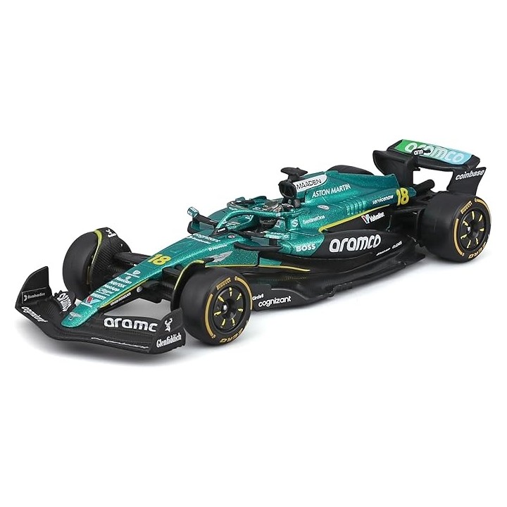 F1 ASTON MARTIN LANCE STROLL BURAGO 38251S ESCALA 1/43