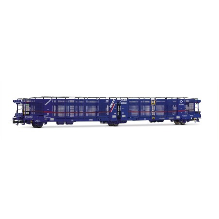 VAGON PORTACOCHES TRANSFESA/HISPANAUTO ELECTROTREN HE6085 ESCALA H0