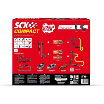 CIRCUITO SPEED RACE SCALEXTRIC COMPACT C10584S500 1/43