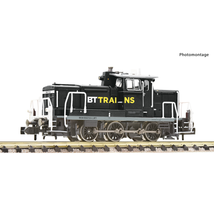 LOCOMOTORA DIESEL DE MANIOBRAS 363 DIGITAL FLEISCHMANN 7370013 ESCALA N