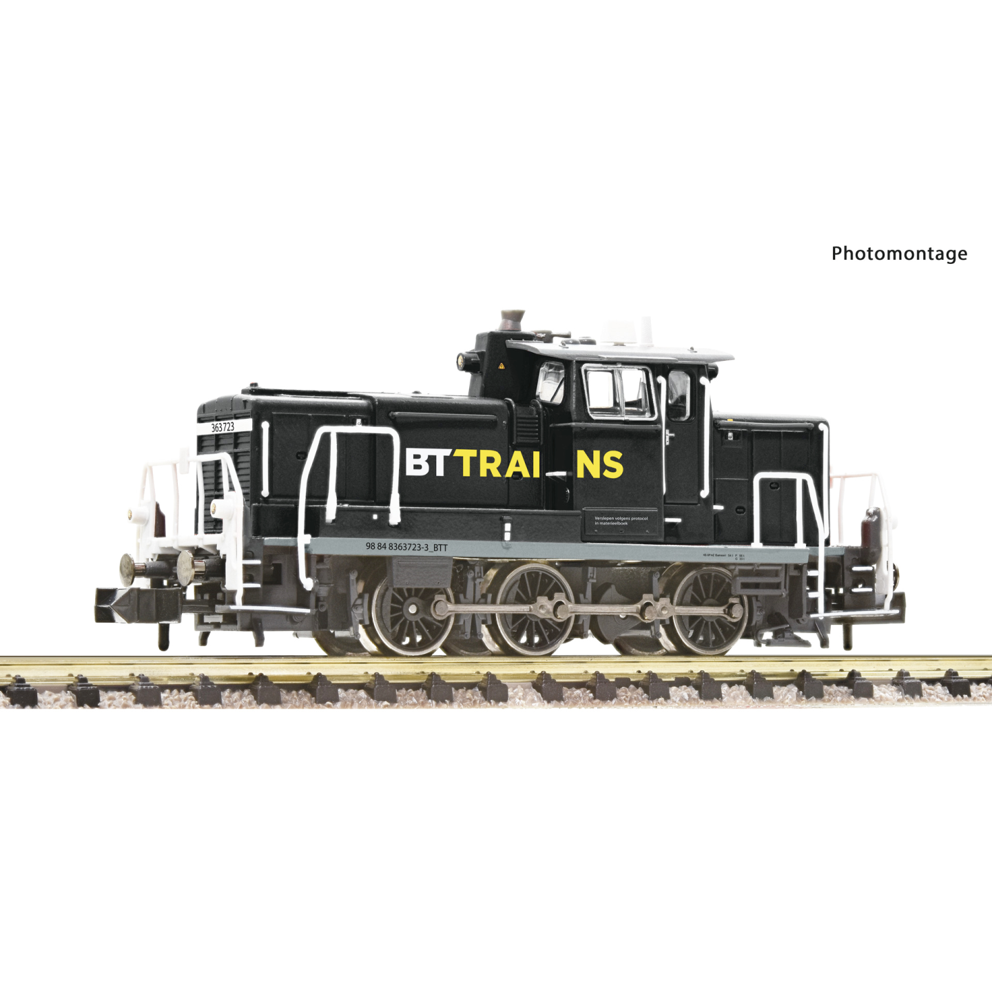 LOCOMOTORA DIESEL DE MANIOBRAS 363 DIGITAL FLEISCHMANN 7370013 ESCALA N
