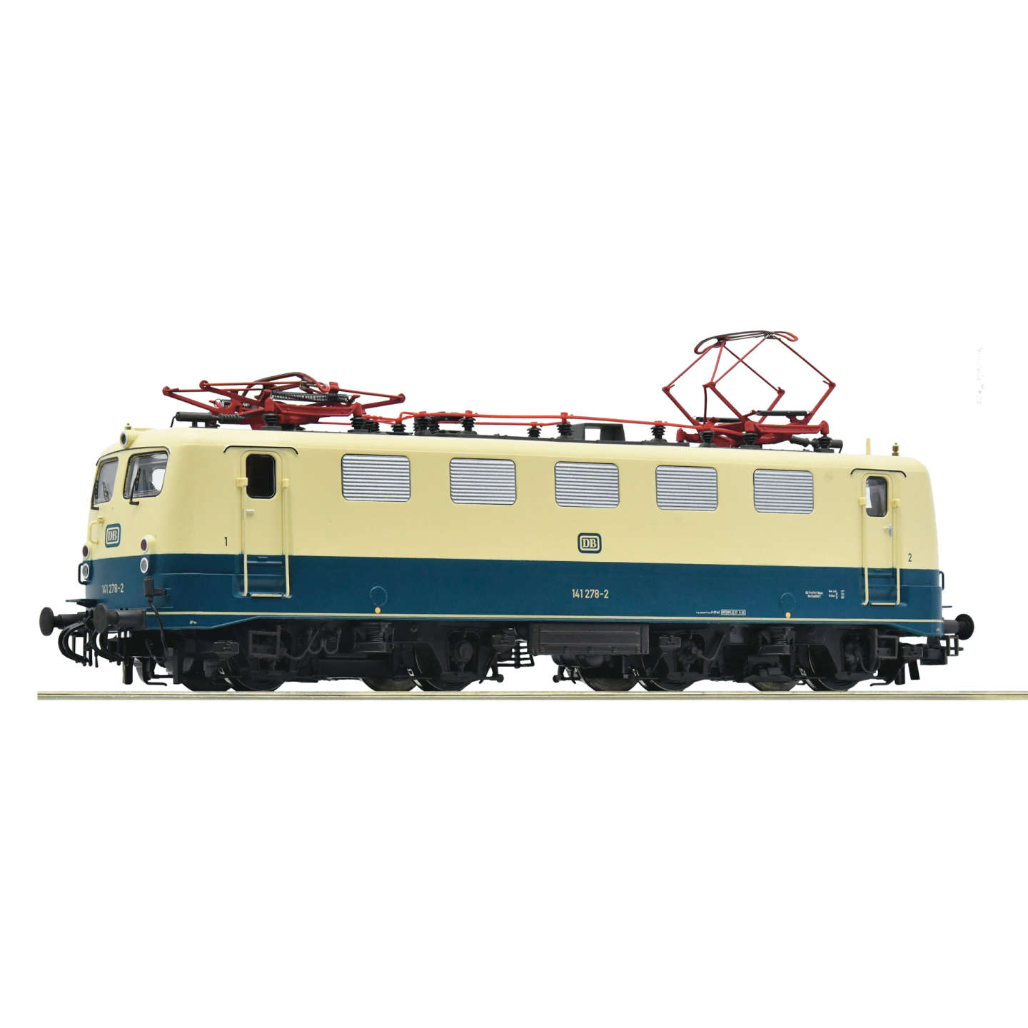 LOCOMOTORA ELÉCTRICA  141 278-2, DB CON SONIDO ROCO 7510056 ESCALA H0