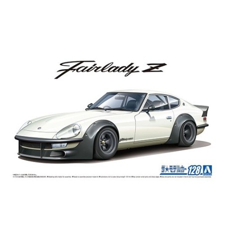 NISSAN S30 FAIRLADY Z 1975 AOSHIMA 06101 ESCALA 1/24