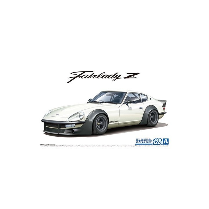 NISSAN S30 FAIRLADY Z 1975 AOSHIMA 06101 ESCALA 1/24