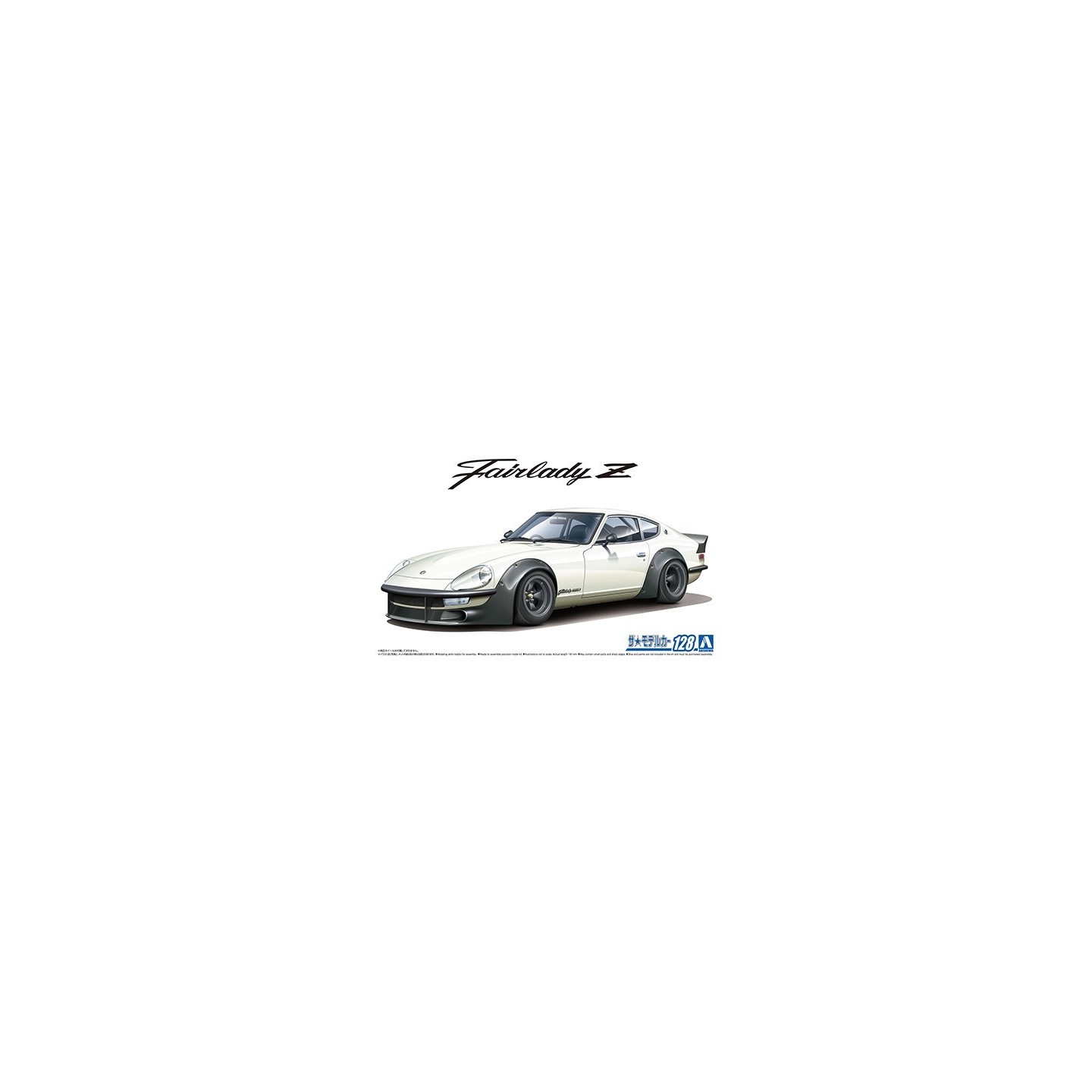 NISSAN S30 FAIRLADY Z 1975 AOSHIMA 06101 ESCALA 1/24