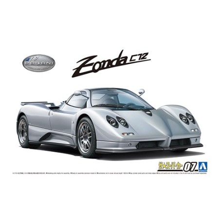 PAGANI ZONDA C12S 2000 AOSHIMA 05602 ESCALA 1/24