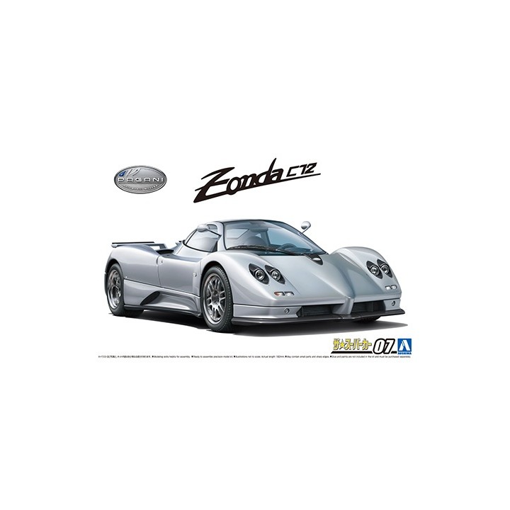PAGANI ZONDA C12S 2000 AOSHIMA 05602 ESCALA 1/24