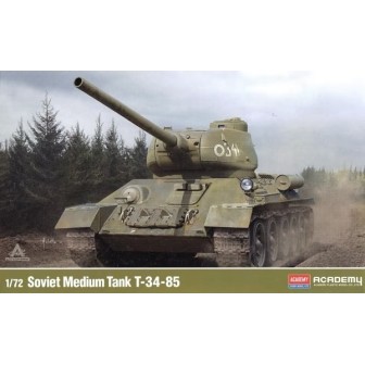TANQUE SOVIETICO T-34/85 ACADEMY 13421 ESCALA 1/72