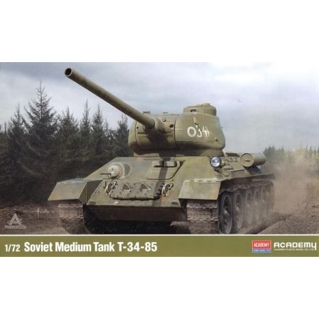 TANQUE SOVIETICO T-34/85 ACADEMY 13421 ESCALA 1/72