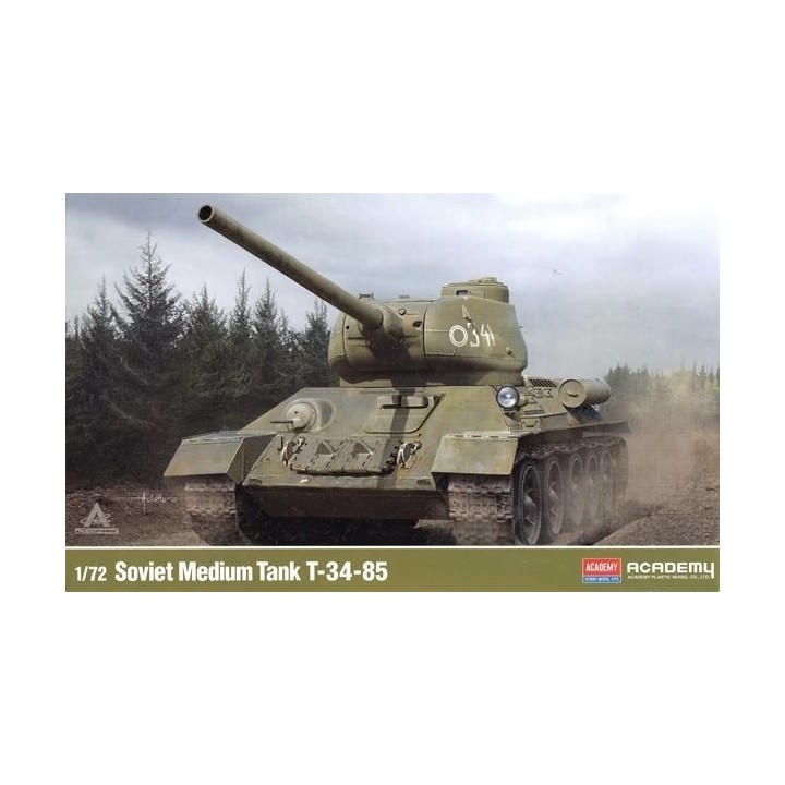 TANQUE SOVIETICO T-34/85 ACADEMY 13421 ESCALA 1/72
