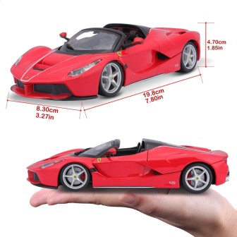 FERRARI F70 ROJO 2015 BURAGO 26022 ESCALA 1/24