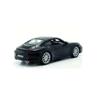 PORSCHE 911 CARRERA S NEGRO BURAGO 2011 B21065 ESCALA 1/24