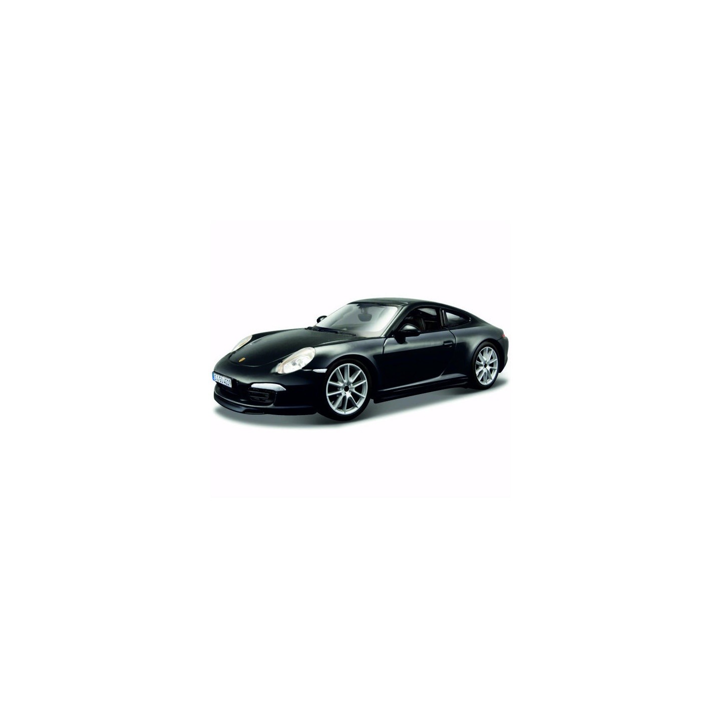 PORSCHE 911 CARRERA S NEGRO BURAGO 2011 B21065 ESCALA 1/24