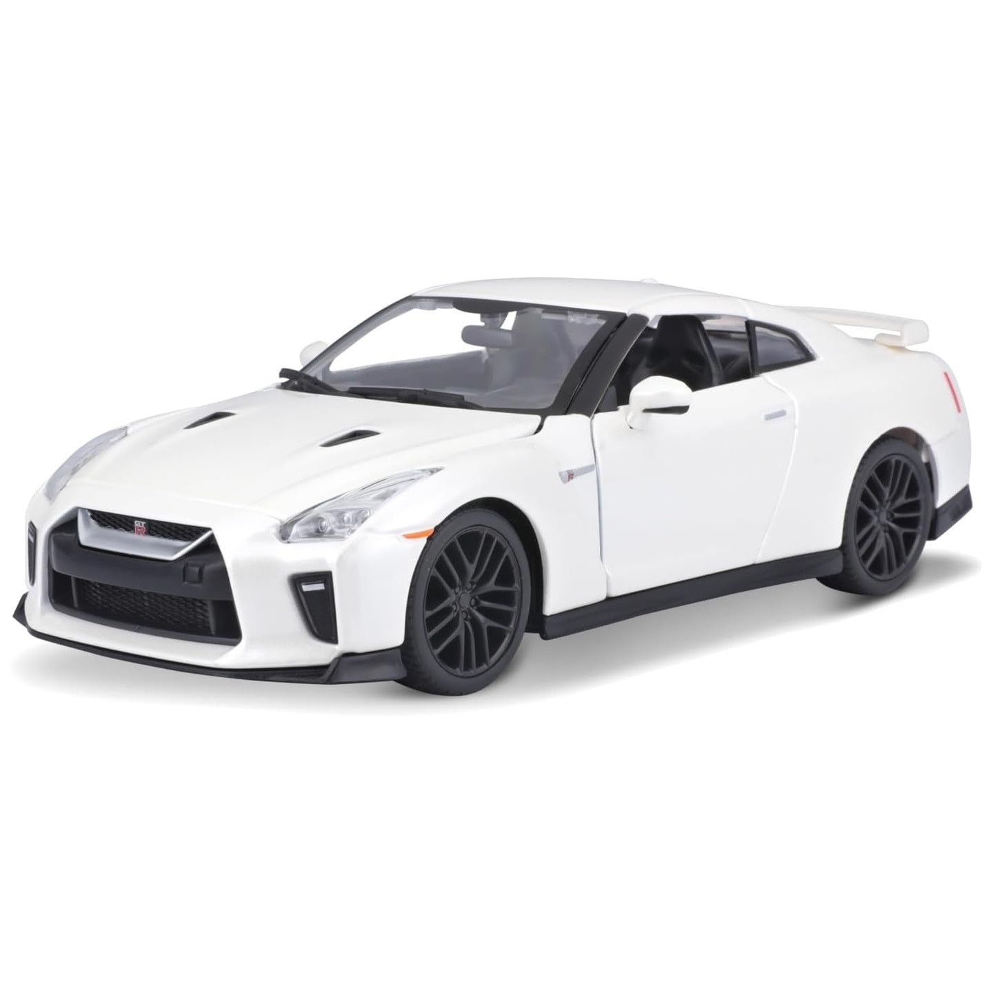NISSAN GT-R BLANCO 2017 BURAGO 21082 ESCALA 1/24