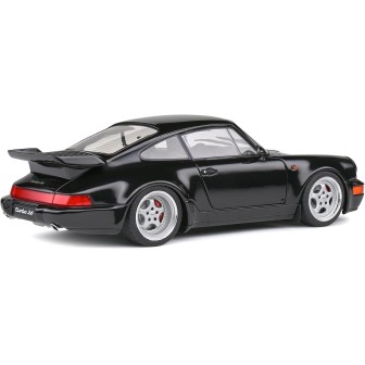 PORSCHE 911 (964) TURBO 3.6 NEGRO 1993 SOLIDO 1803404 ESCALA 1/18