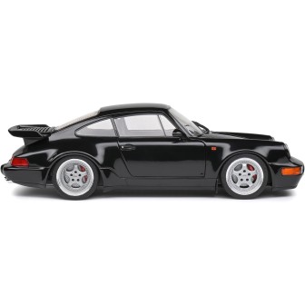 PORSCHE 911 (964) TURBO 3.6 NEGRO 1993 SOLIDO 1803404 ESCALA 1/18
