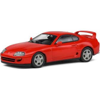 TOYOTA SUPRA MK4 ROJO 2001 SOLIDO 4314003 ESCALA 1/43