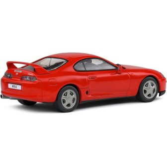 TOYOTA SUPRA MK4 ROJO 2001 SOLIDO 4314003 ESCALA 1/43