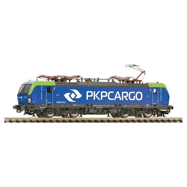 LOCOMOTORA ELECTRICA EU 46-523 \"PKP CARGO\" FLEISCHMANN 7570028 ESCALA N
