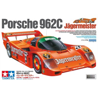 PORSCHE 962C JÄGGERMEISTER TAMIYA 24372 ESCALA 1/24