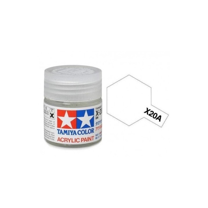 DISOLVENTE PINTURA ACRILICA 20ml TAMIYA 81520