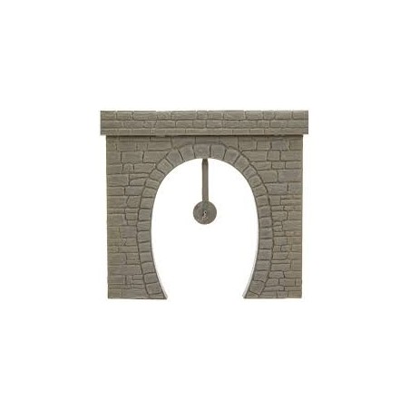 PANEL DECORATIVO PORTAL DE TUNEL UNA VIA 128 x 125 mm 2UD FALLER 120563 ESCALA H0