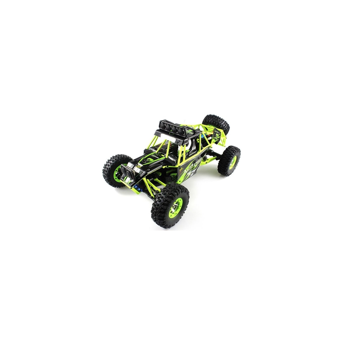 ROCK CLIMBING ACROSS 4X4 VERDE WLTOYS 12427 ESCALA 1/12